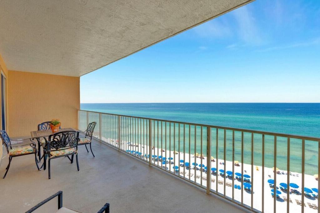 Treasure Island 707 - Gulf Front, Sunset Views, Heated Resort Pool & Hot Tub! Panama City Beach Exteriér fotografie