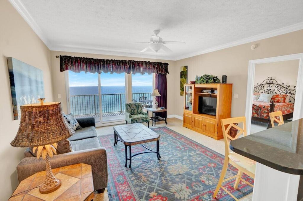 Treasure Island 707 - Gulf Front, Sunset Views, Heated Resort Pool & Hot Tub! Panama City Beach Exteriér fotografie