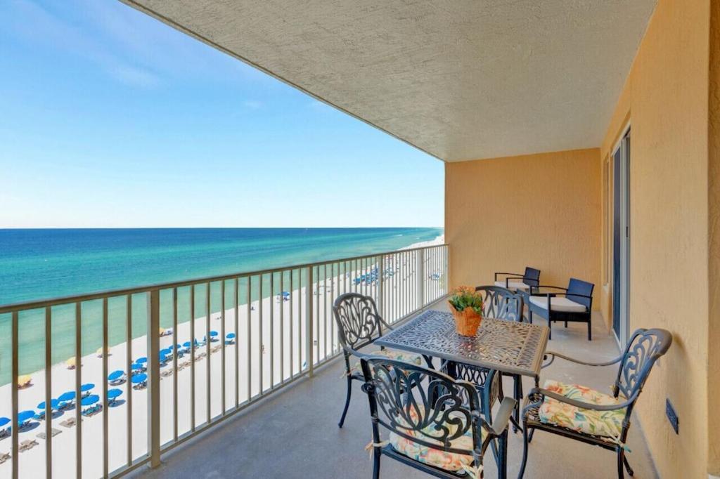 Treasure Island 707 - Gulf Front, Sunset Views, Heated Resort Pool & Hot Tub! Panama City Beach Exteriér fotografie